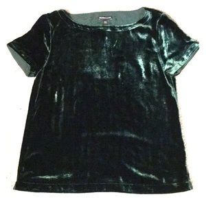 Eileen Fisher velour top